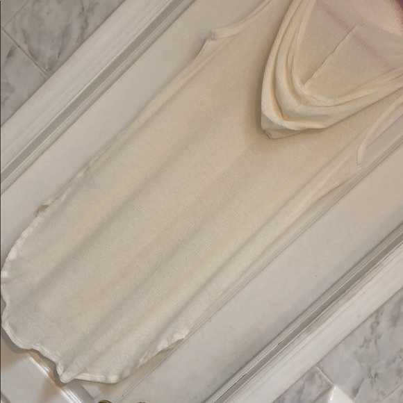 LAST 1! Small ! Waffle Knit Dress in Ivory! - Picture 7 of 7